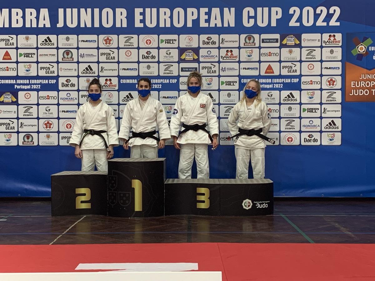 MEDALLA DE ORO para Ariane Toro en la European Cup Junior de Portugal. 19-03-22